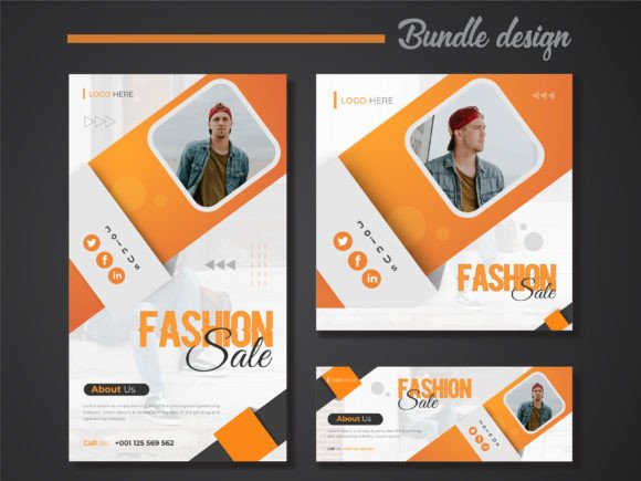 Download Fashion Sale Social Media Bundle Design - Media bundle Collection