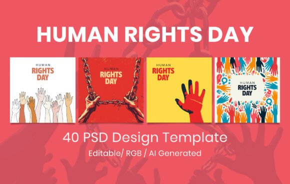 Download Human Rights Day PSD Templates - Psd template Collection
