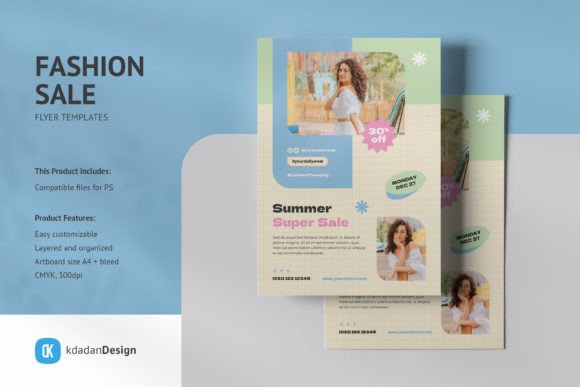 Download Fashion Flyer Set PSD Templates Vol 12 - Psd template Collection