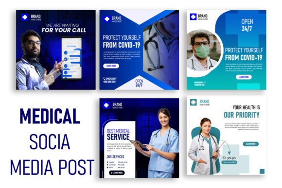 Download Medical Social Media Bundle - Media bundle Collection